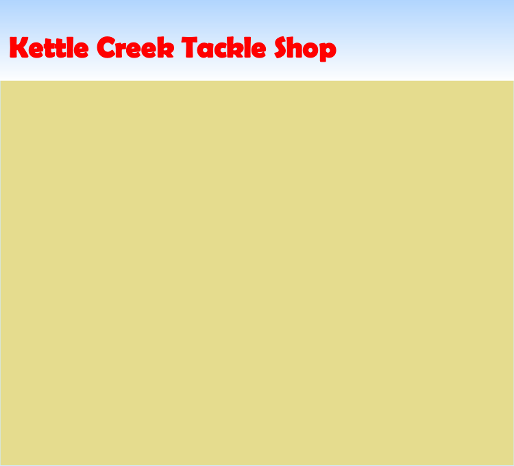 Kettle Creek Tackle Shop
